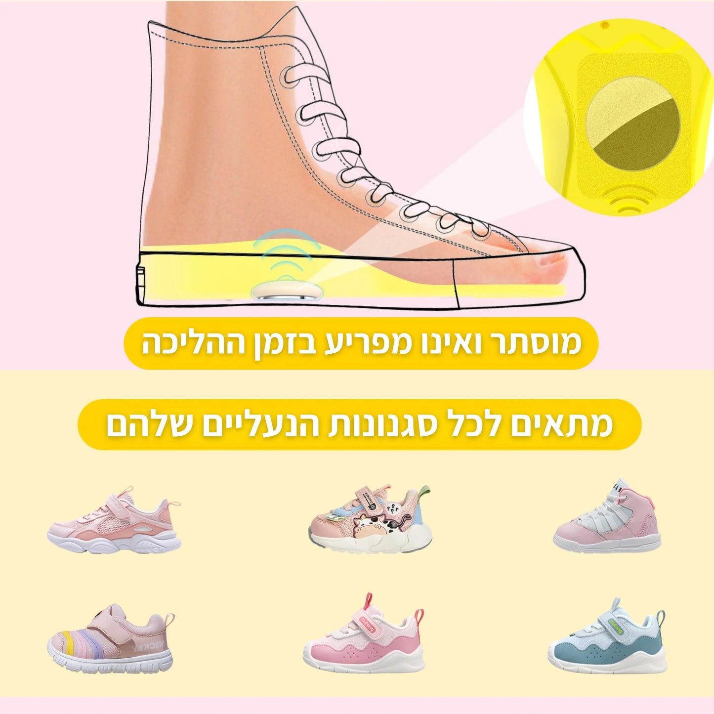 ™GuardX - מדרס מעקב להורים שרוצים לדעת איפה הילד בכל רגע!