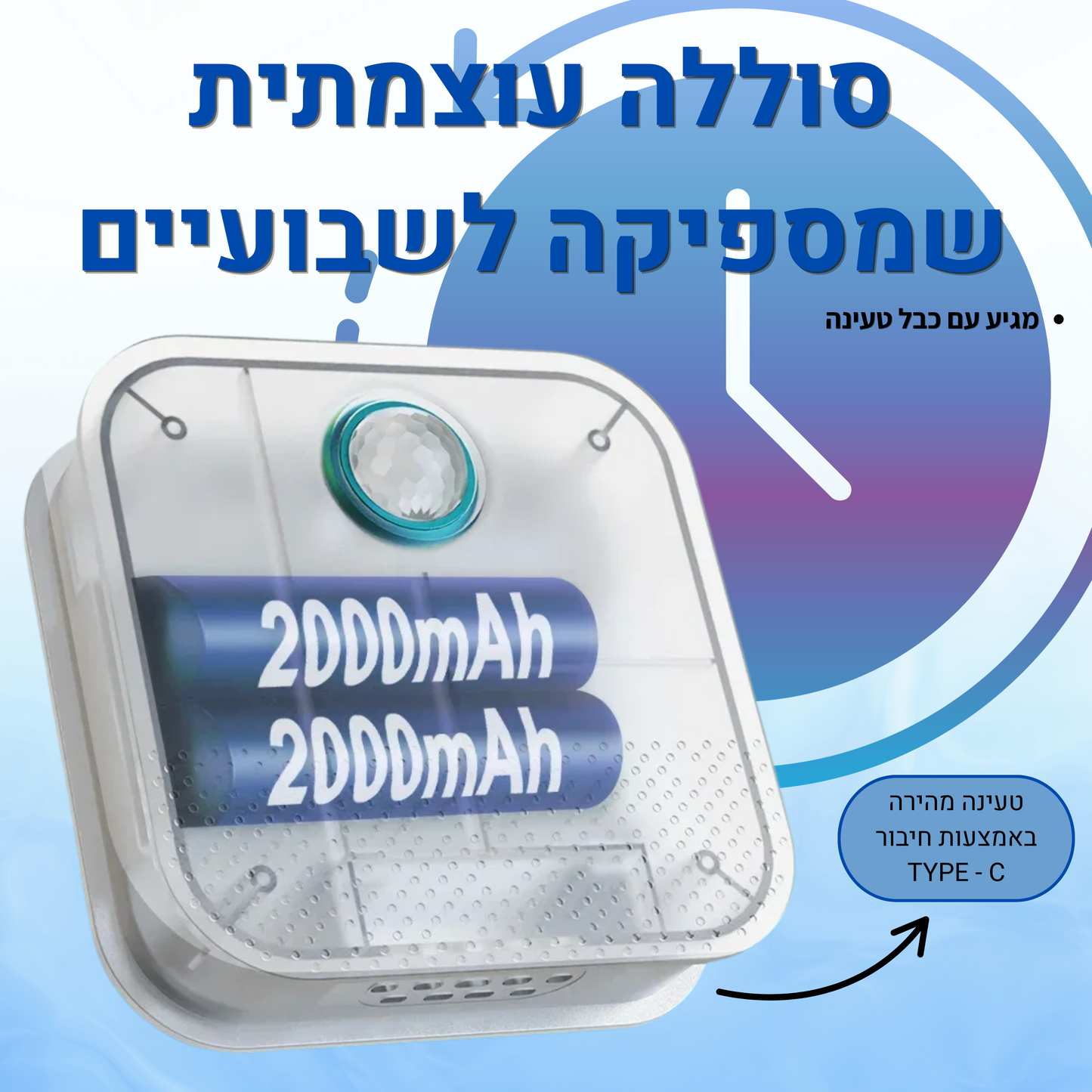 ™DownyPaws - מטהר ריחות חכם לשמירה על ריח טוב ונקי בבית