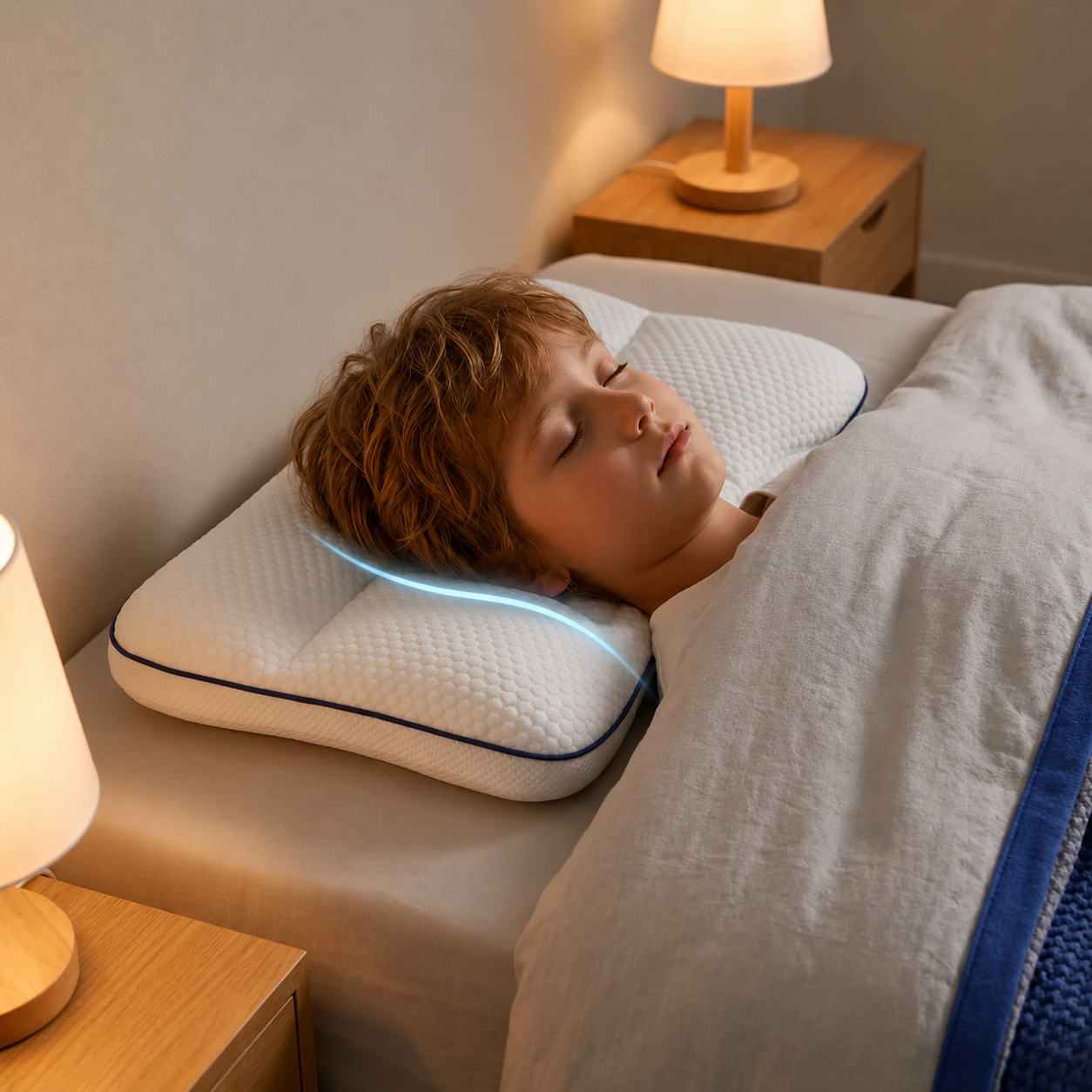 +Sleepy כרית ארגונומית לשינה נוחה ונכונה לילדים ובני נוער John&Dona | החנות הרשמית גון&דונה