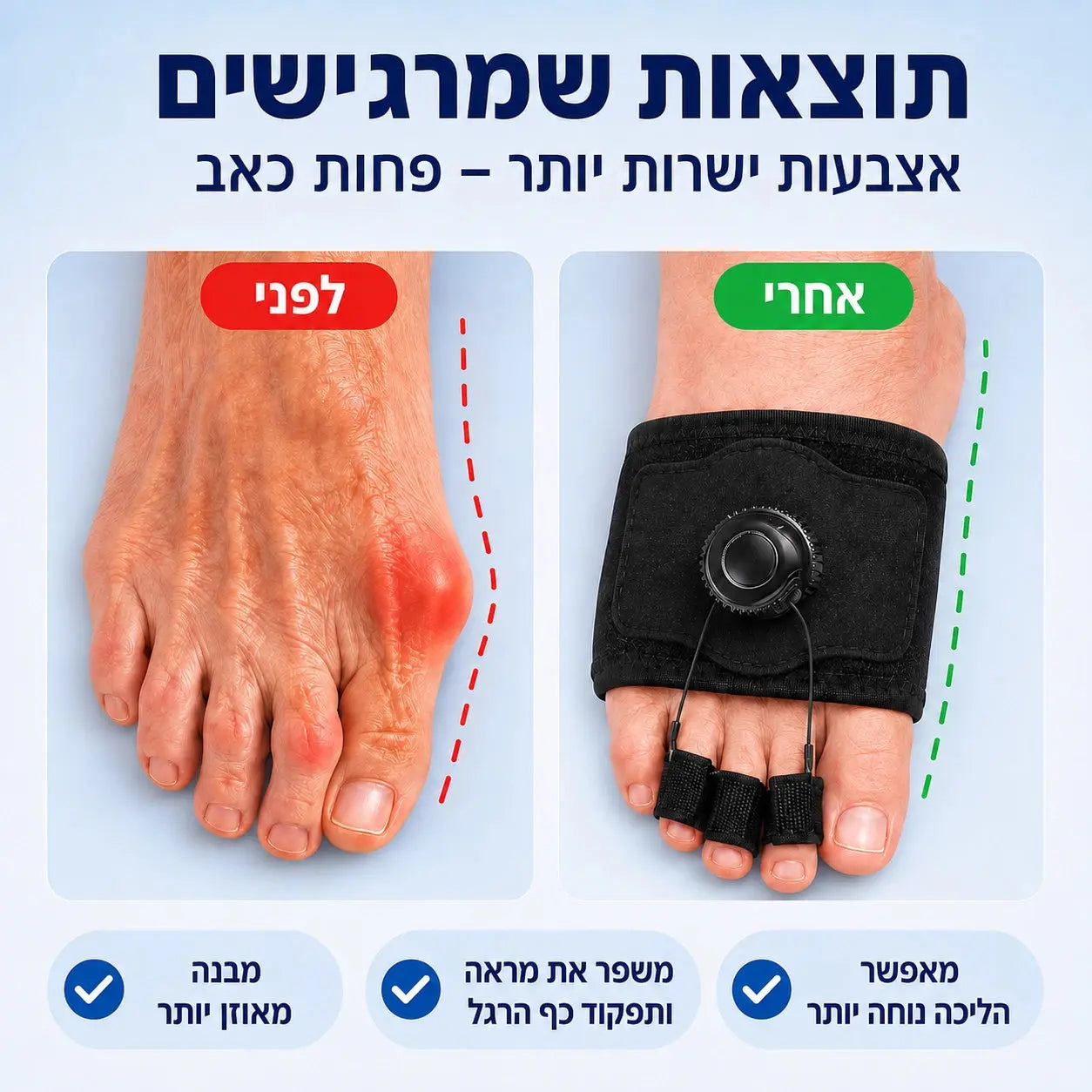 Poma+ מכשיר לישור האצבעות John&Dona | החנות הרשמית גון&דונה