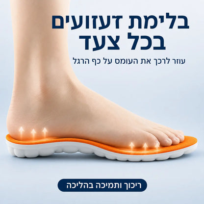 +Foot מדרסים להקלה מיידית בכאבי הרגליים