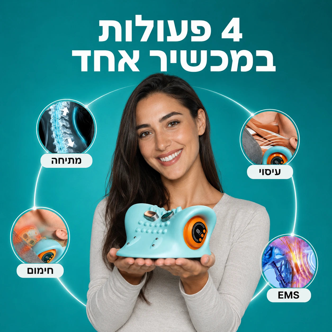 +Terra הפתרון הטיפולי לכאבי הצוואר והכתפיים