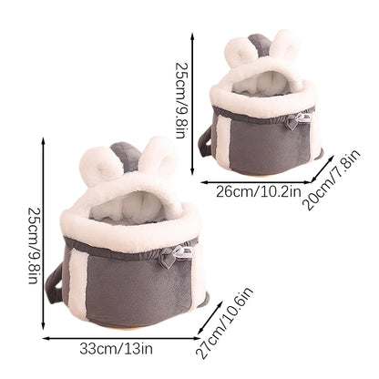 Soft & Lightweight Travel Carrier – Ideal for Kittens & Puppies