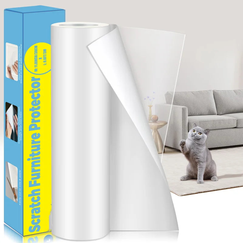 Cat Scratch Deterrent Tape – Transparent Furniture Protector