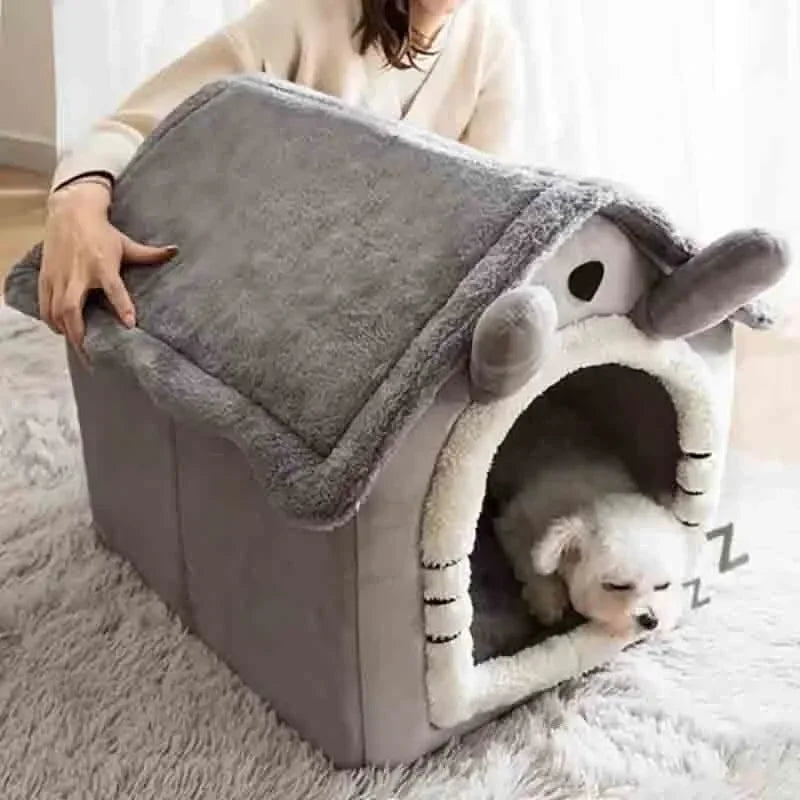 Soft Pet House with Removable Cushion – Easy to Clean