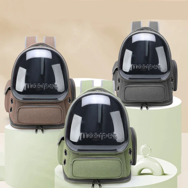 Adjustable Shoulder Strap Pet Backpack – Easy to Carry