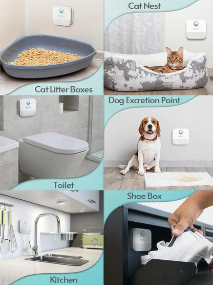 Smart Odor Detection Deodorizer – Automatic Pet Toilet Air Purifier