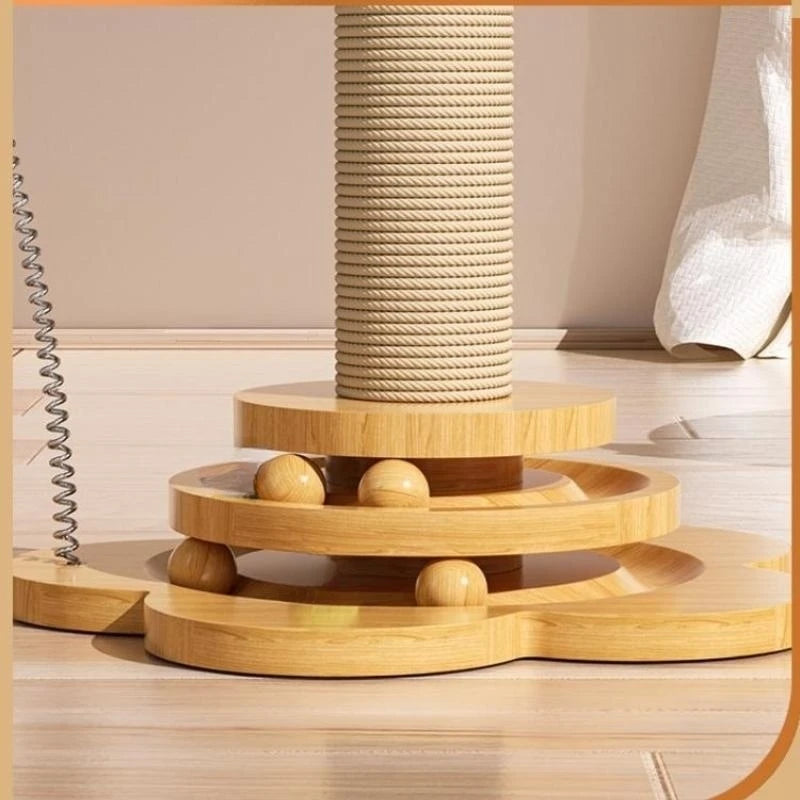 360° Rotating Cat Scratcher – Fun & Engaging Cat Toy