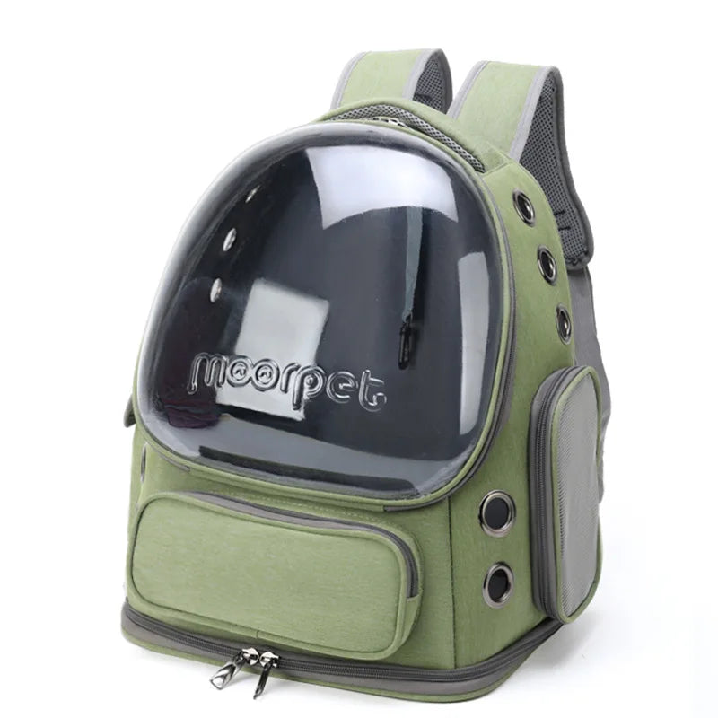 Clear Bubble Window Pet Carrier – Reduces Anxiety & Stress