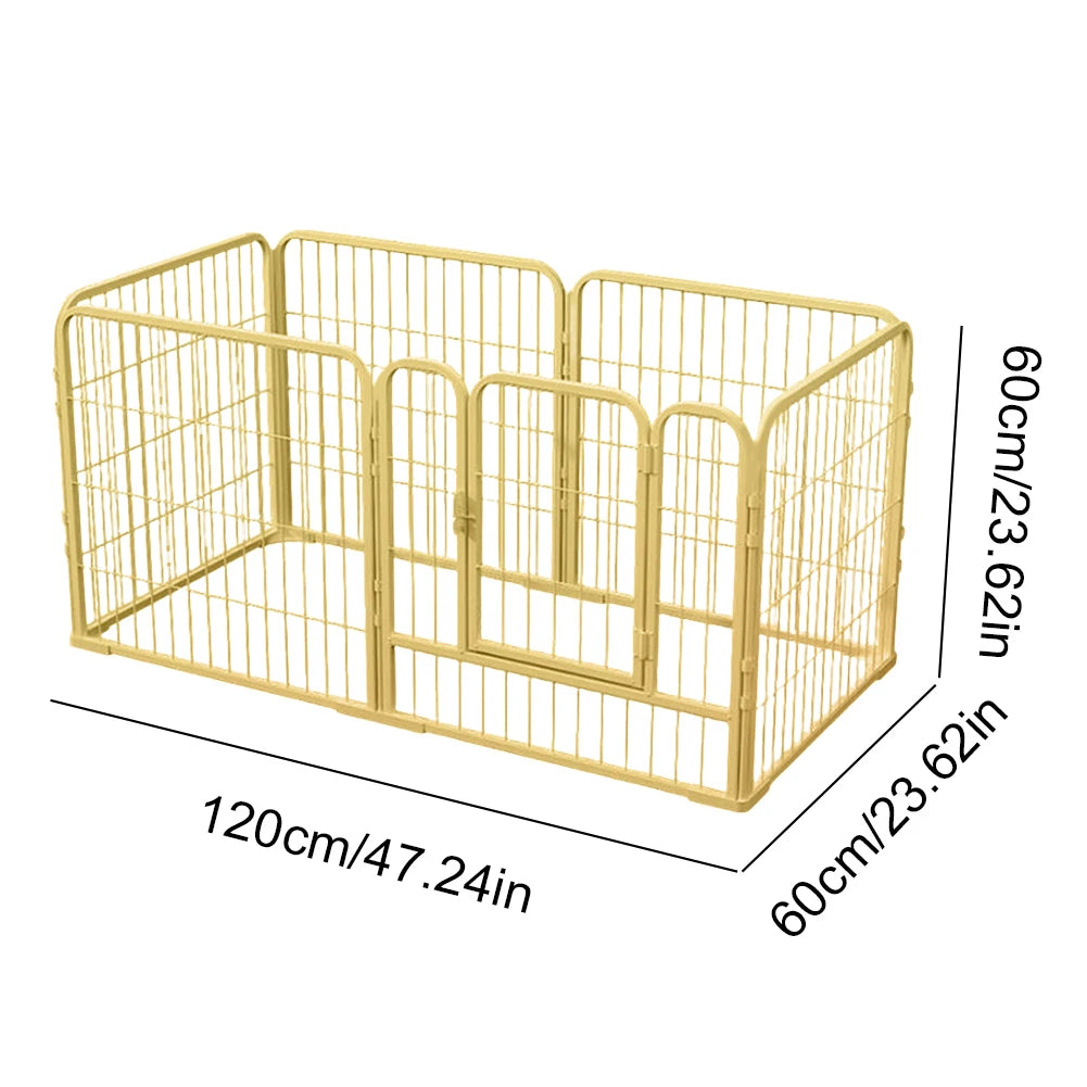 Portable & Adjustable Pet Fence – Ideal for Small Animals