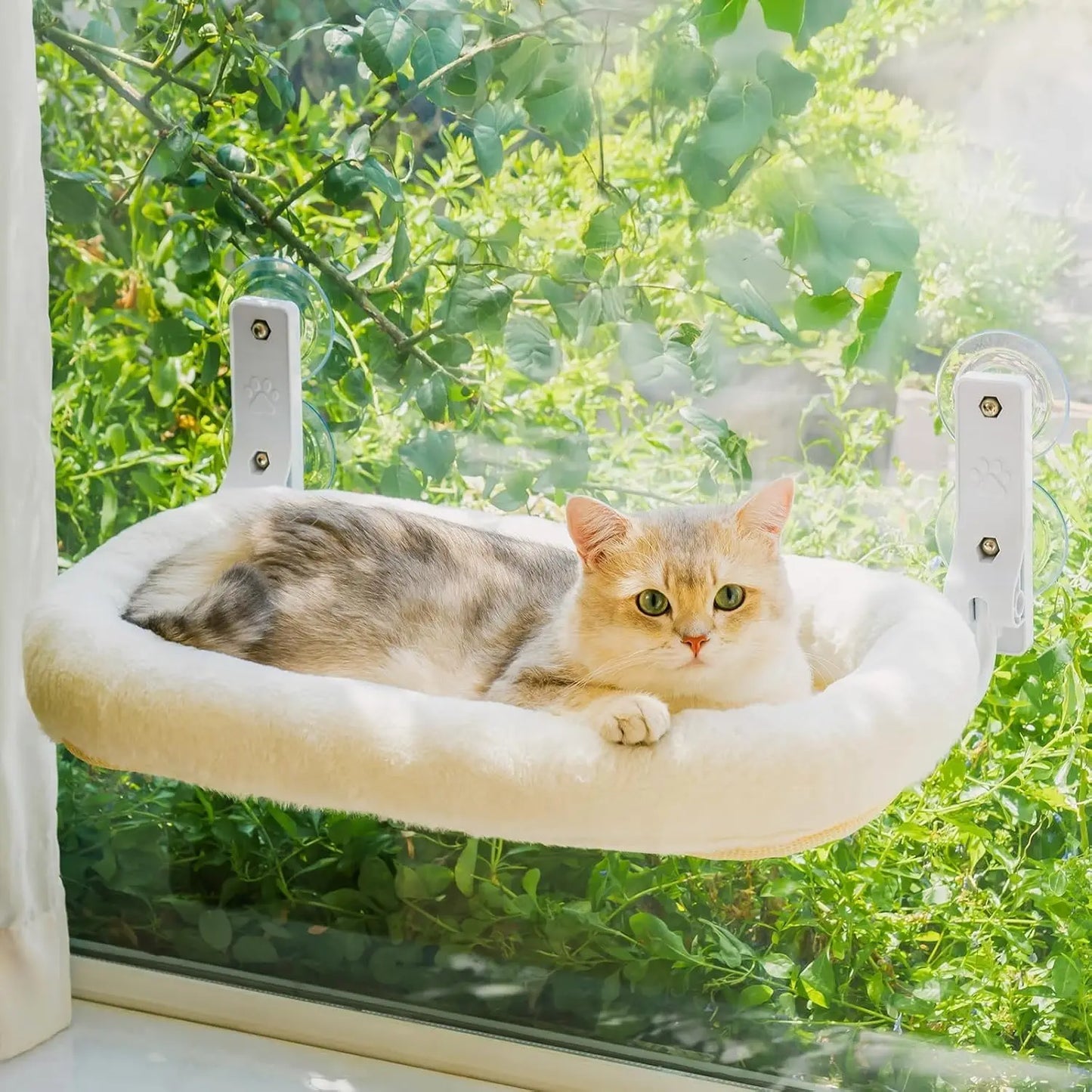 Foldable Cat Window Perch – Space-Saving Hammock for Cats