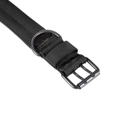 Heavy-Duty Dog Collar with Quick-Release Metal Buckle