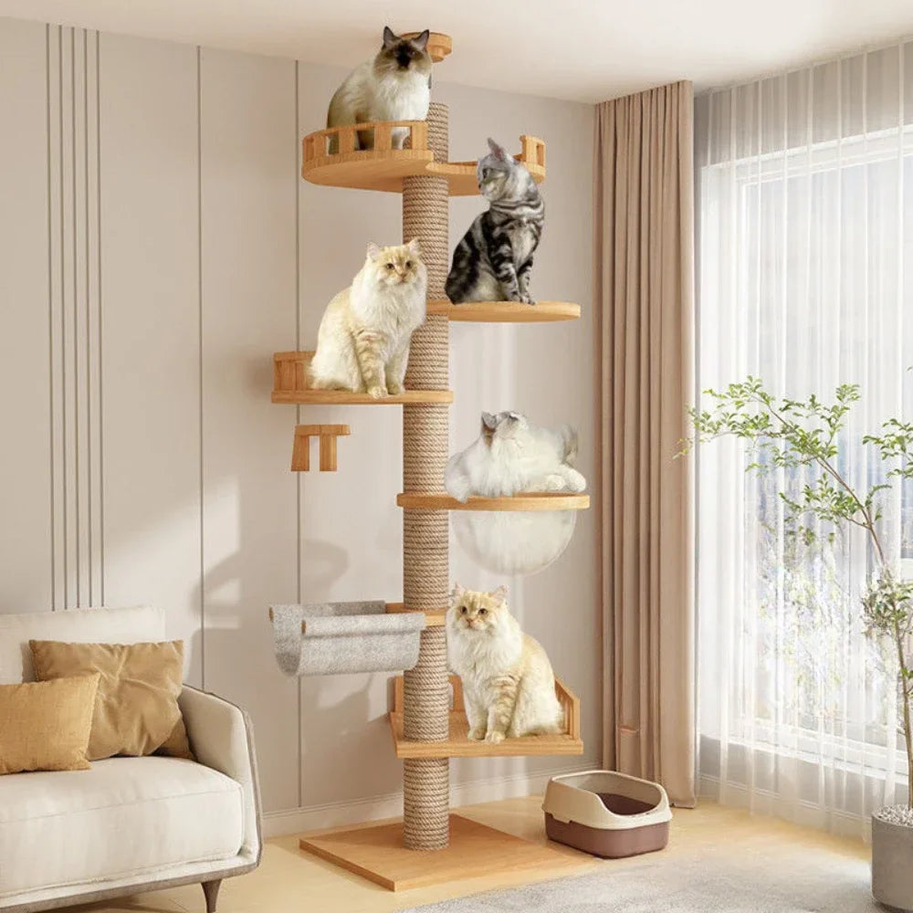 Adjustable Cat Play Tower – Customizable for Any Home