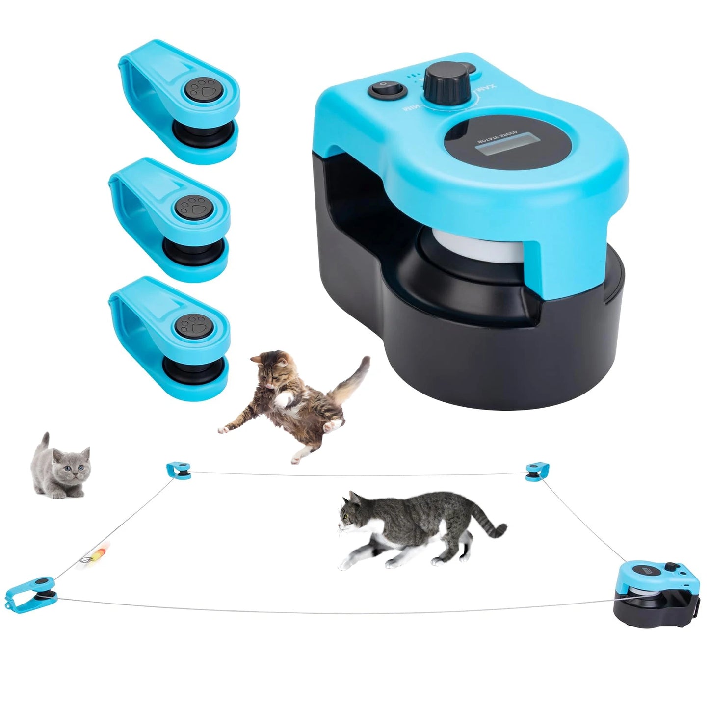 Interactive Cat Exercise Wheel – Indoor Running Treadmill Toy