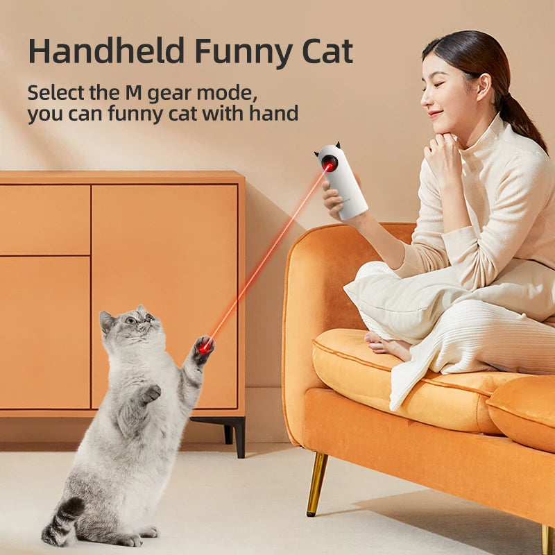 Rechargeable Interactive Cat Toy – No Batteries Needed