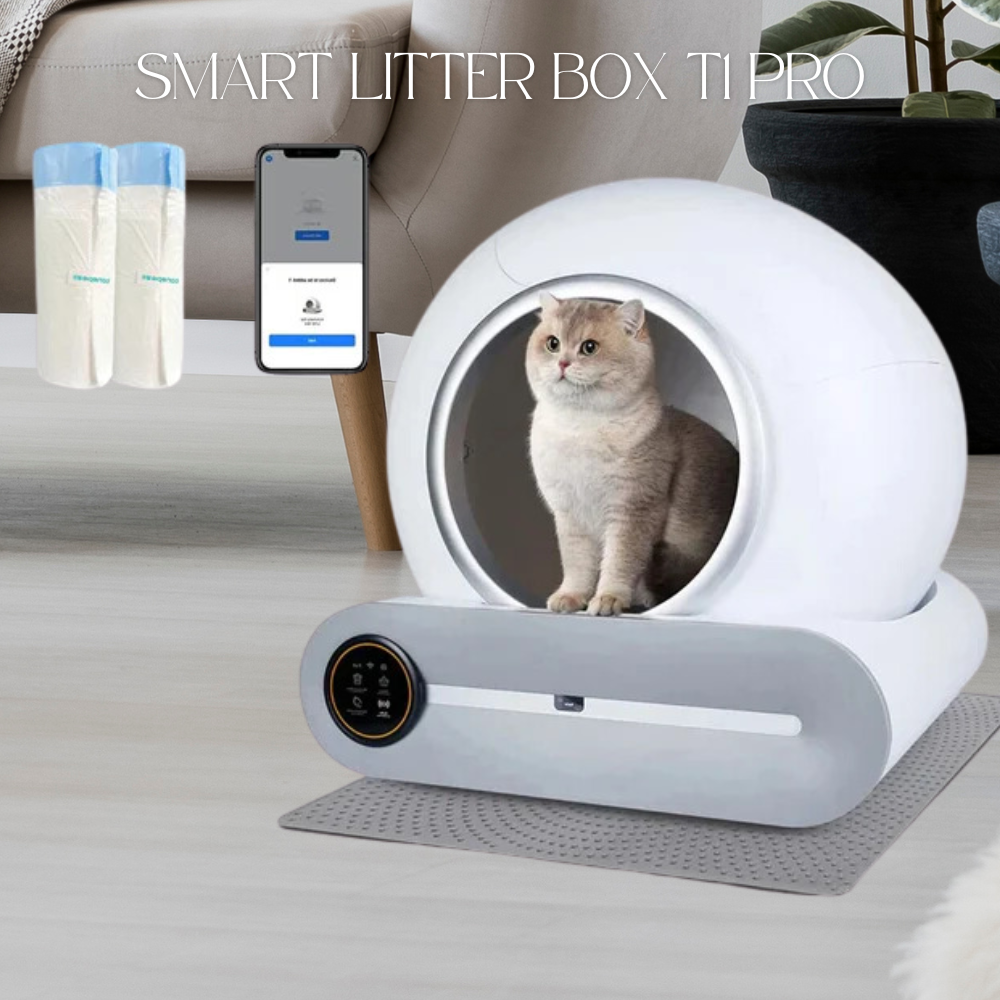 Self-Cleaning Cat Toilet with Waste Drawer – Easy to Empty