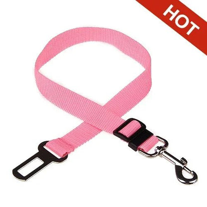 Adjustable Pet Car Seat Belt – Secure & Comfortable Travel Harness - John&Dona