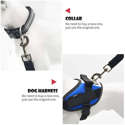 Adjustable Pet Car Seat Belt – Secure & Comfortable Travel Harness - John&Dona