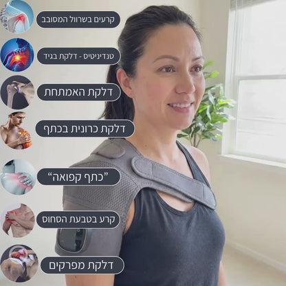 +Care הפתרון הטיפולי לכאבים ודלקות בכתפיים